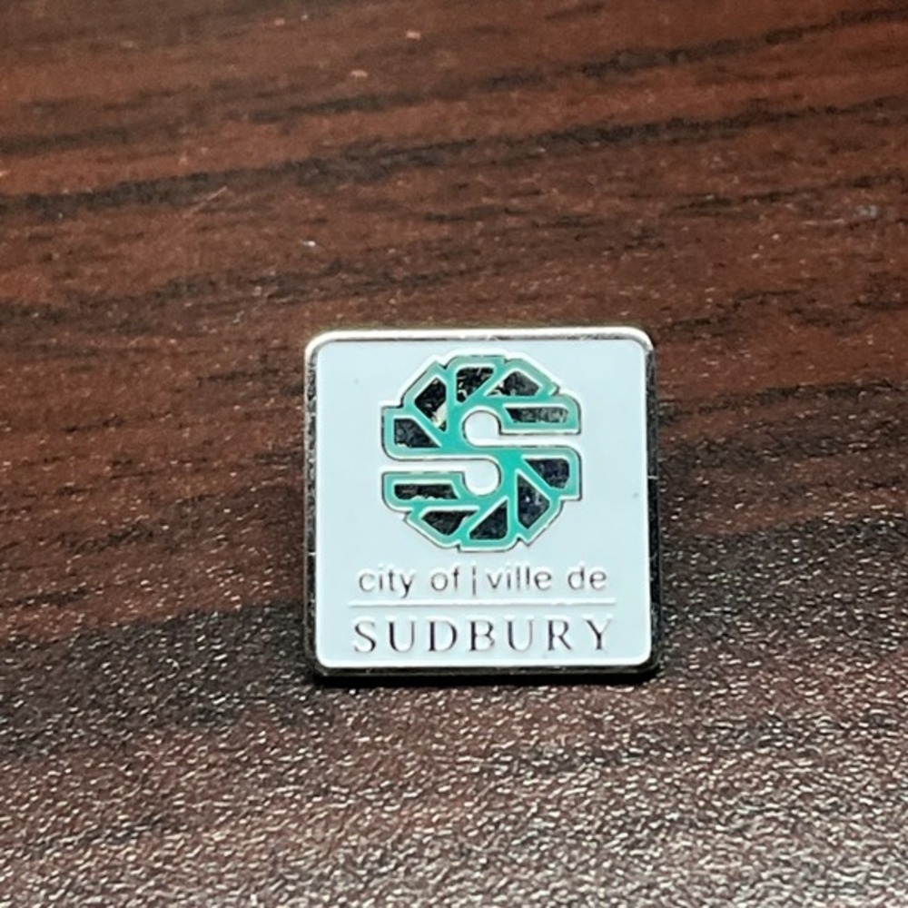 City Of Sudbury Ontario Canada Lapel Hat Pin